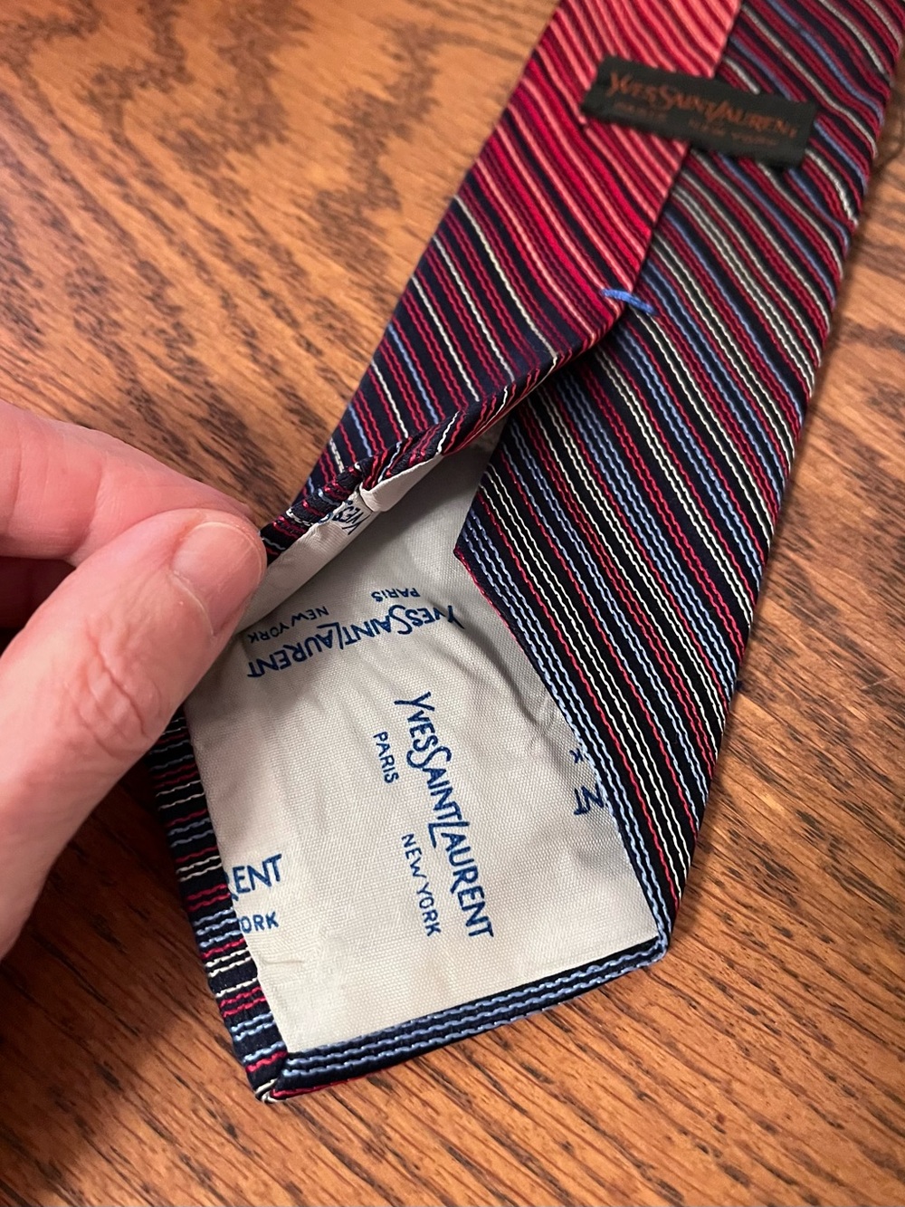 Authentic Vintage Yves Saint Laurent Necktie
